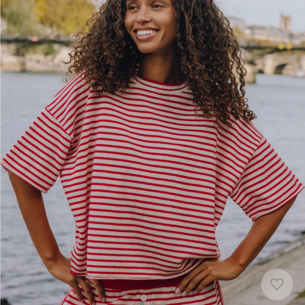 Daily Drills Cashmere Micro Short + Cropped Sleeve Set